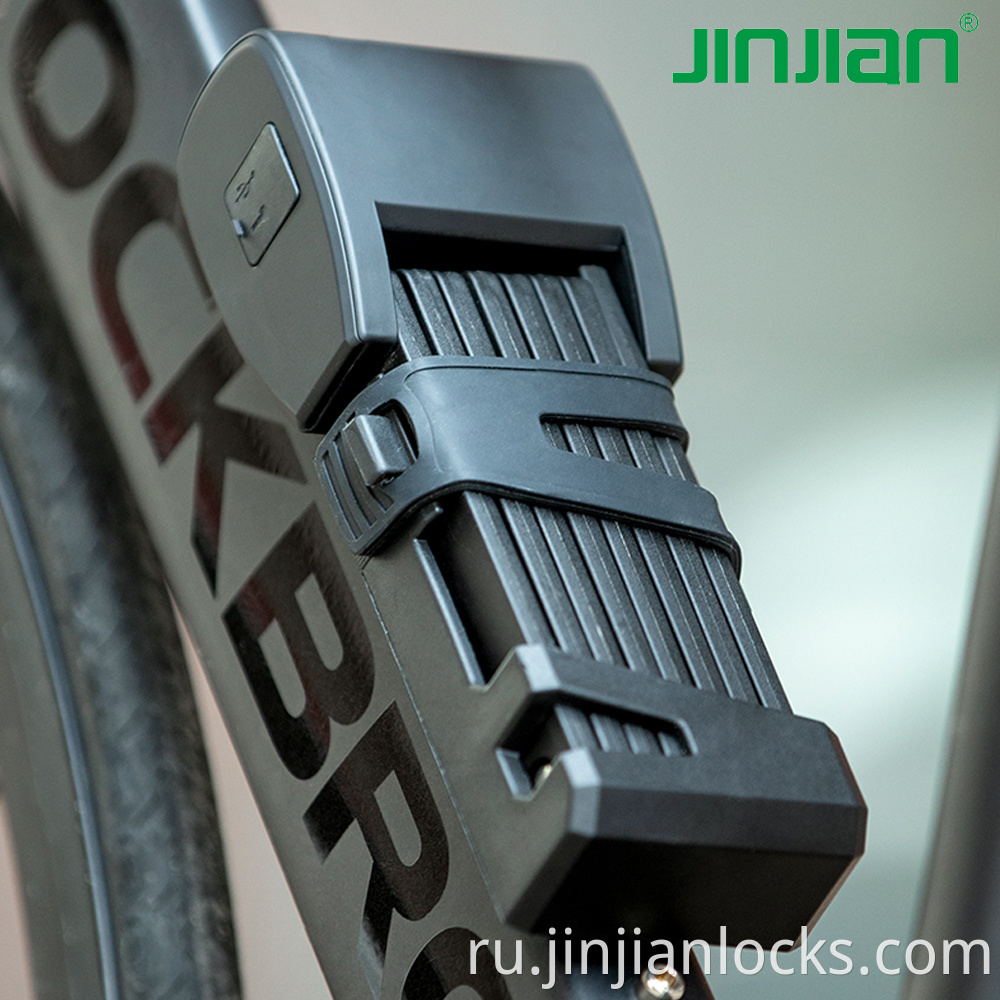 IP67 сопротивление сдвига отпечатков пальцев складной блокировка Blu Bike Lock Smart Motorcycle Складная блокировка